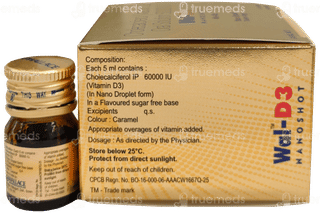 Wal D3 Nanoshot Sugar Free Solution 5Ml